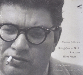 MORTON FELDMAN: String Quartet No 1 Structures Three Pieces (2 CDs and a DVD)